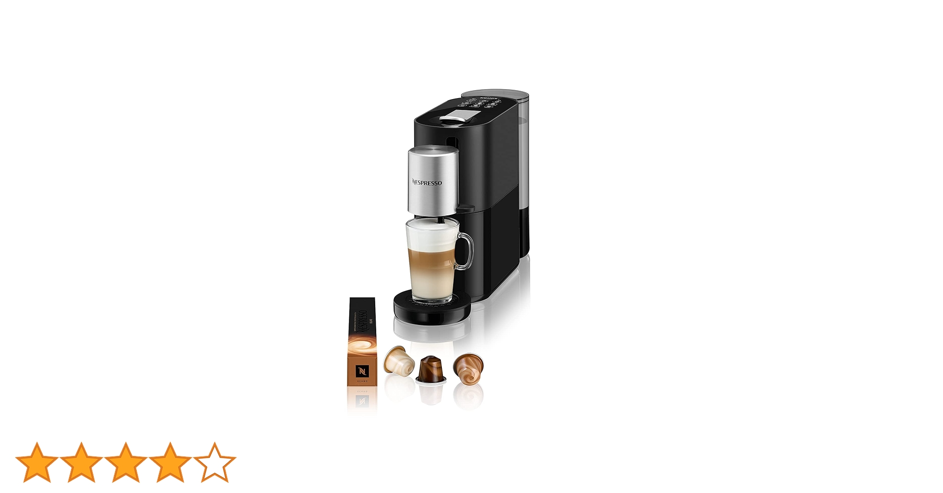Nespresso Krups XN8908 Atelier Coffee Capsule Machine | Milk